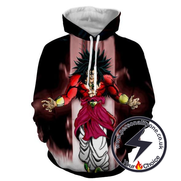 Dragon Ball Z - Broly 3D - Hoodies